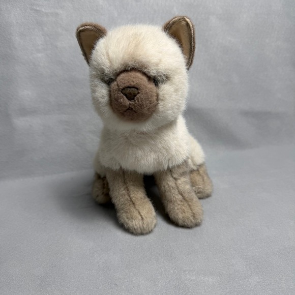 Douglas Other - Douglas Cuddle Toy Siamese Cat Plush Stuffed Animal Cream Brown 4390 12 inch